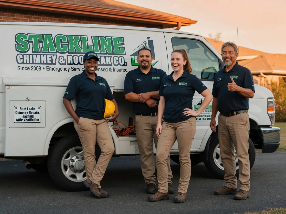 Chimney flashing repair company in Scenic, SD